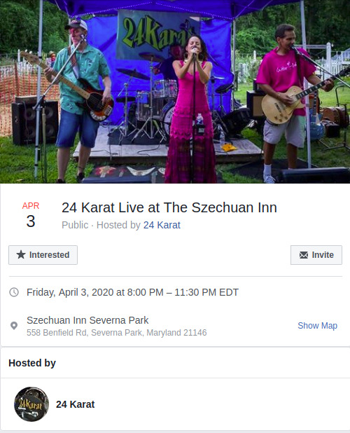 February 8 2020 -Riverbay Roadhouse Event Image